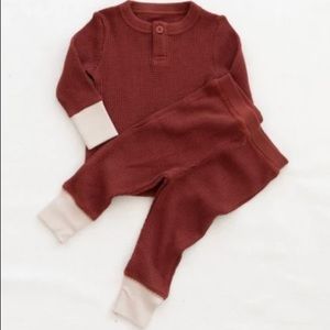 Gingerbread waffle set